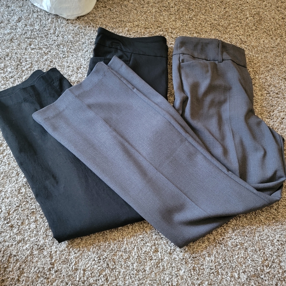 Lot of 2 dress pants by Time and Tru